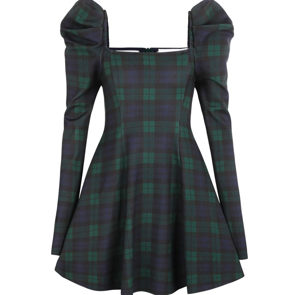 Selkie Scotland Plaid Dress